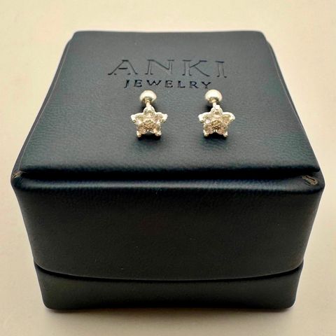 Aretes Flor Destello