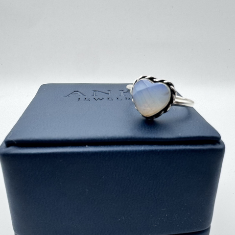 Anillo Corazón Luna