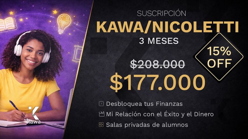 SUSCRIPCIÓN KAWA/NICOLETTI