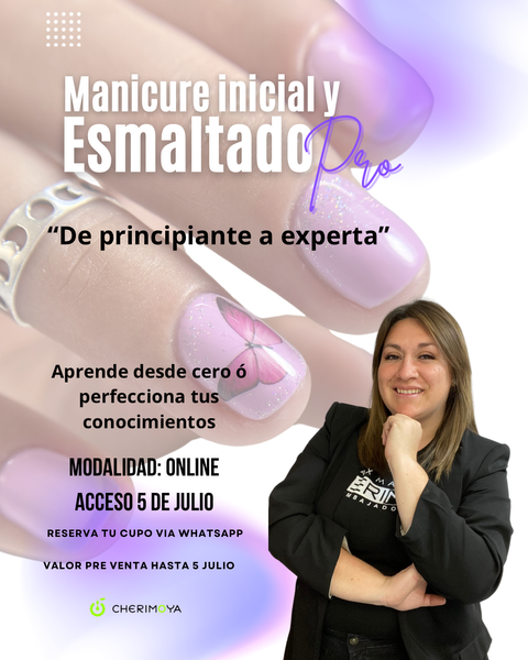 Manicure inicial y Esmaltado permanente PRO