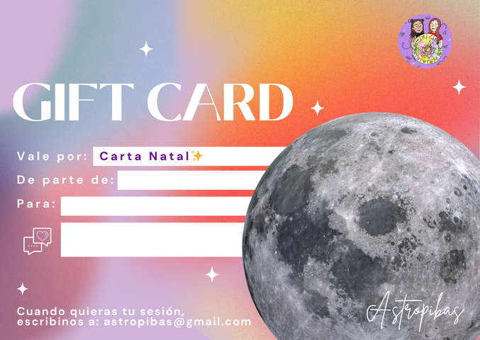 Gift card Carta natal