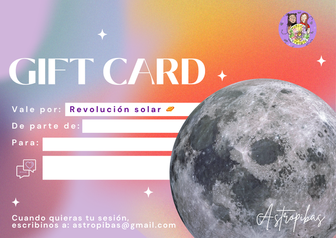 Gift Card Revolución solar 