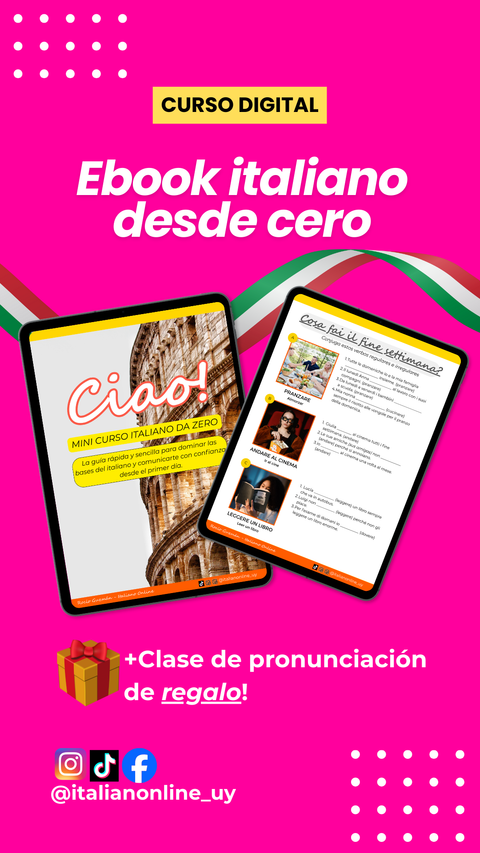 Ebook Italiano desde cero para viajar