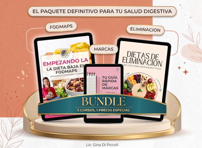 Bundle -  FODMAPs (contiene 3 recursos)