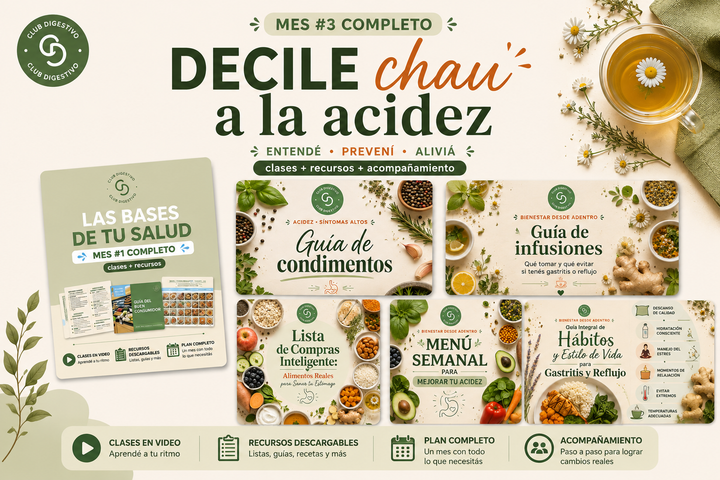 Pack completo - DECILE CHAU A LA ACIDEZ