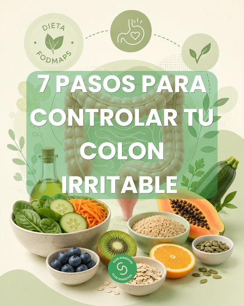 7 PASOS PARA CONTROLAR TU COLON IRRITABLE - GRABADO