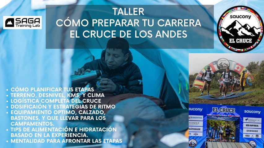 Taller: Cómo preparar tu carrera para El Cruce de los Andes