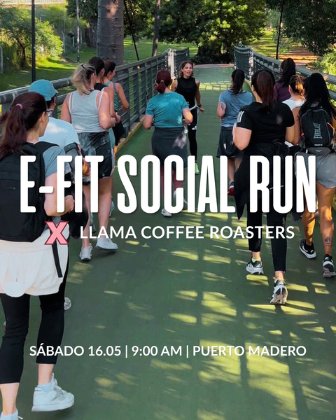 E-FIT Social Run x Llama Coffee Roasters 16.05