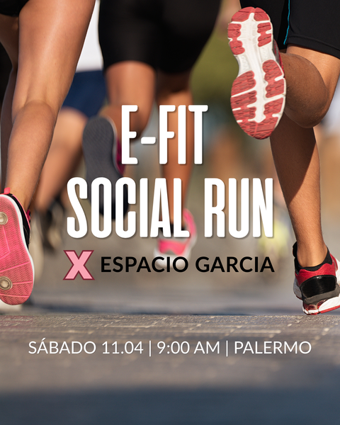 E-FIT Social Run x Espacio Garcia 11.04