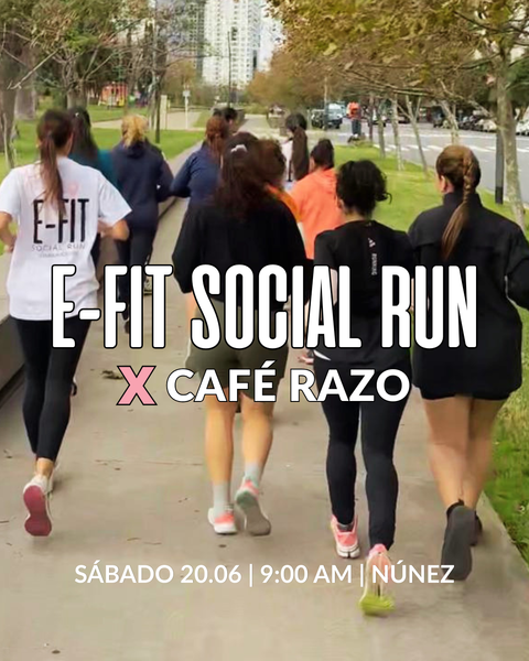 E-FIT Social Run x Café Razo 20.06