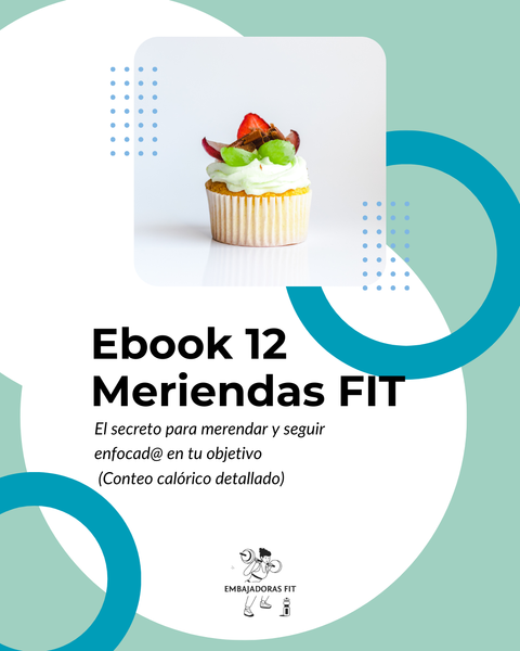 EBOOK: 12 Meriendas + Guía Batch Cooking GRATIS