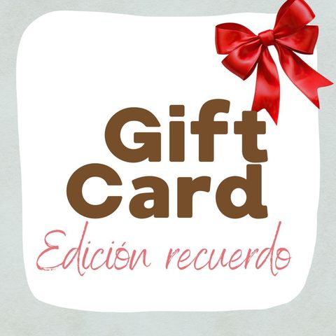 Gift Card | Edición Recuerdo