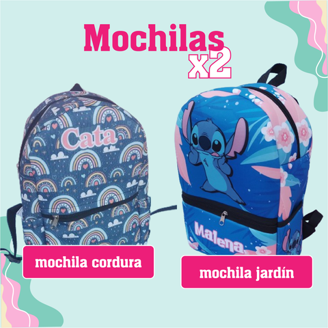 Mochilas x2 