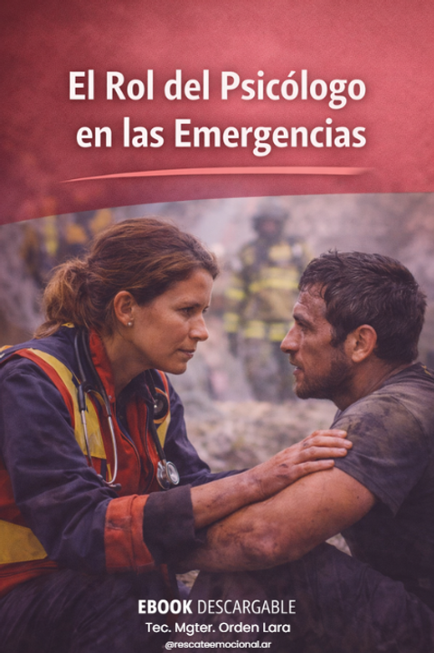Ebook - El rol del Psicólogo en las emergencias