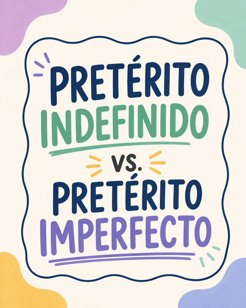Pasado indefinido vs. imperfecto