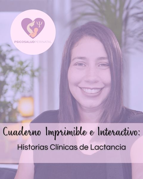 Cuaderno Interactivo Historia Clínica de Lactancia