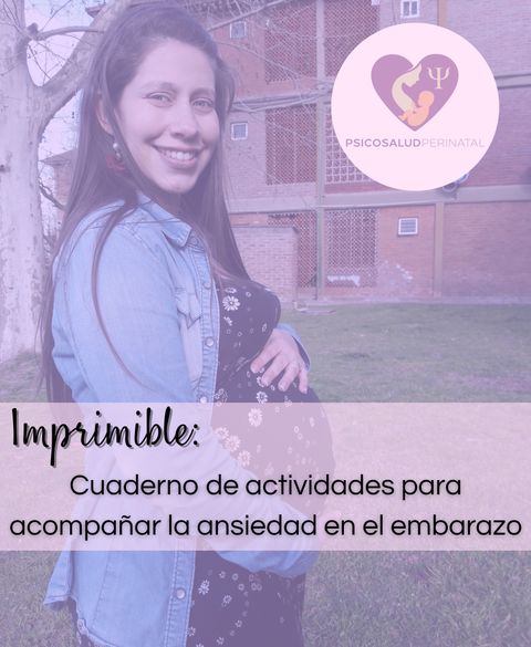 Calma dentro: cuaderno para acompañar la ansiedad en el embarazo