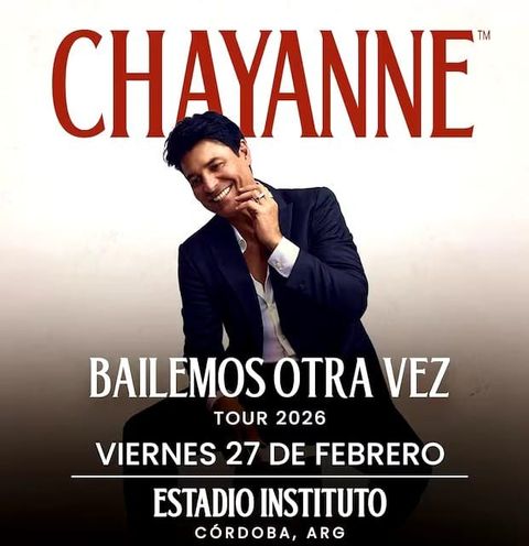 Chayanne - Córdoba - (2 Entradas)