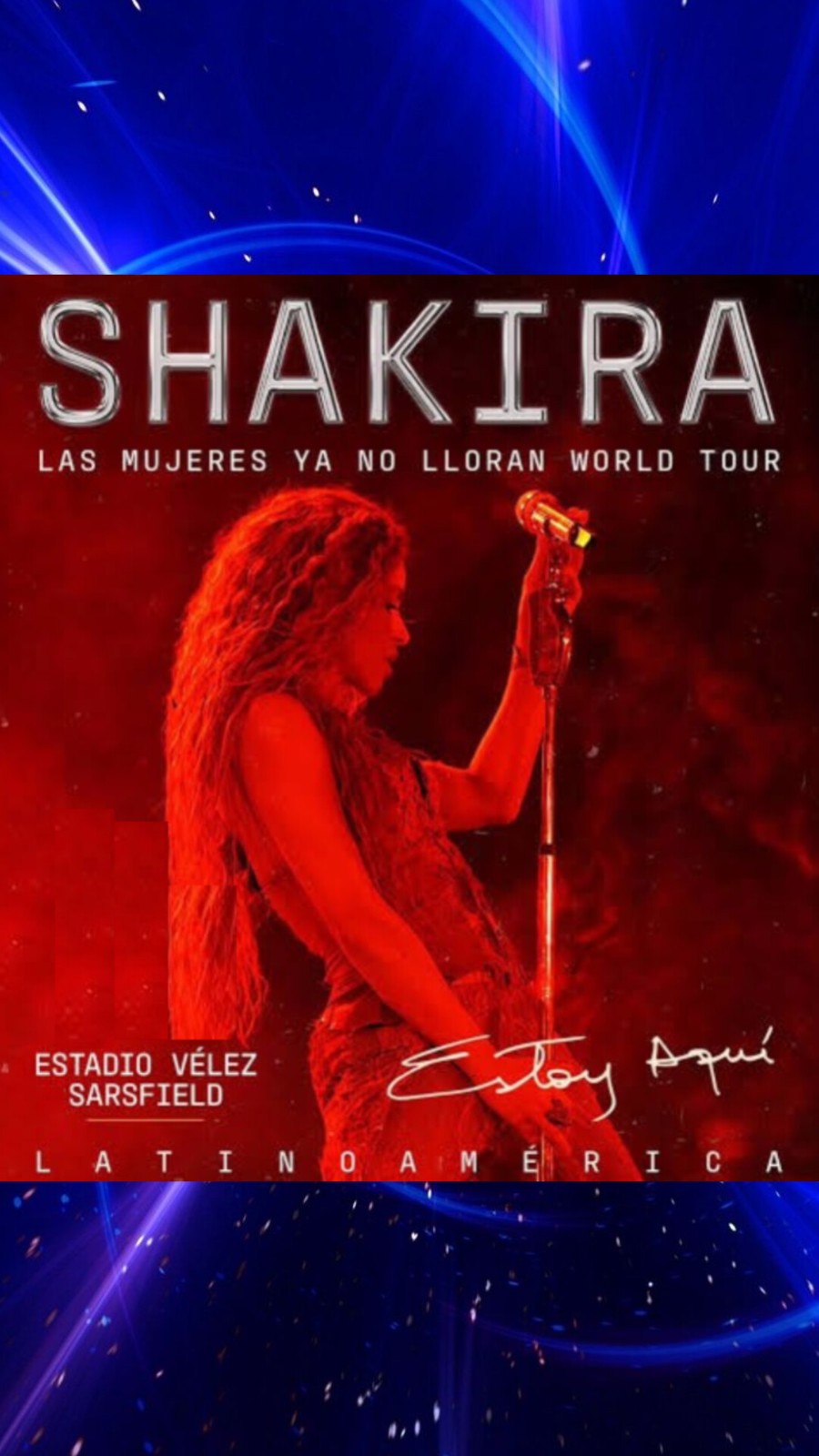 Entradas disponibles para el show de Shakira