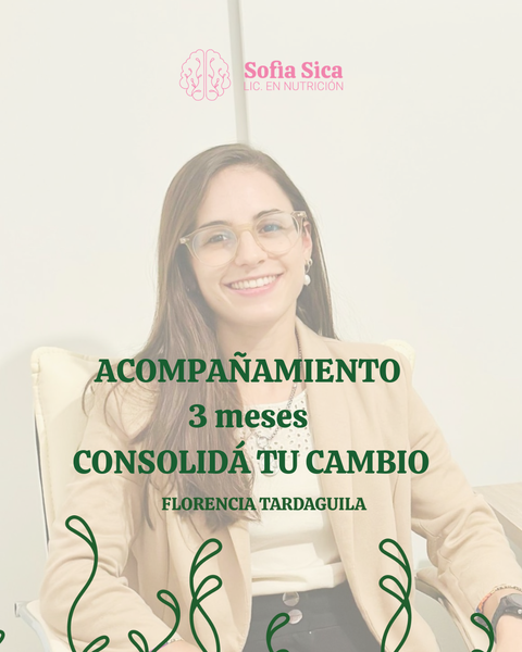 CONSOLIDÁ TU CAMBIO Plan 3 meses