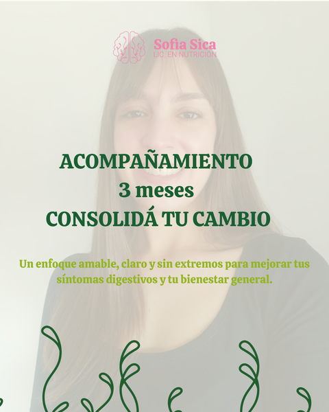 CONSOLIDÁ TU CAMBIO Plan 3 meses