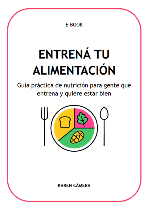 E-book Entrená tu alimentación