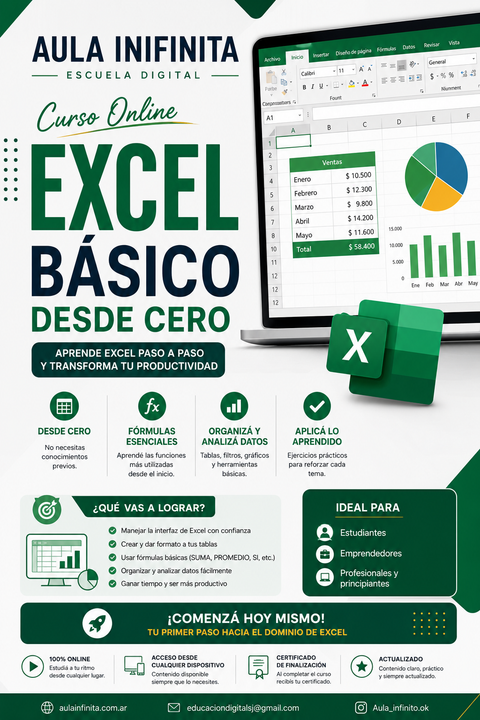 Excel Básico desde Cero