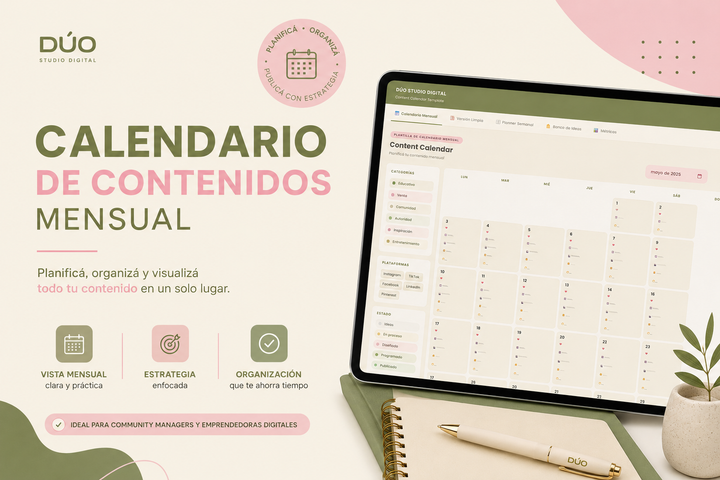 Calendario de Contenidos 