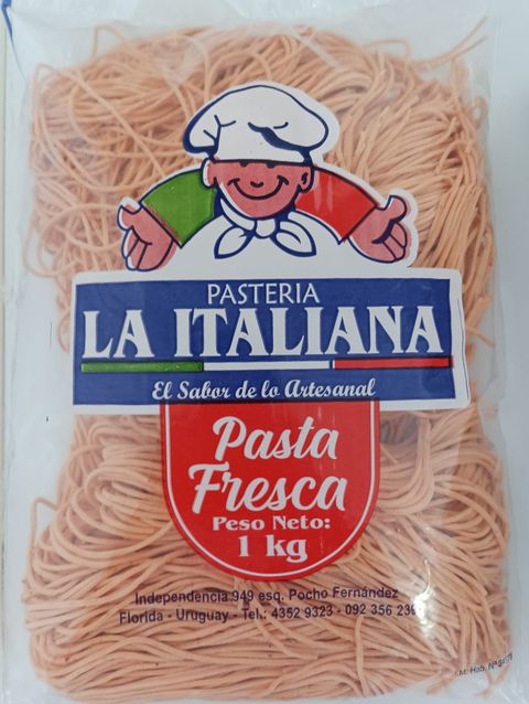 Tallarines al Morrón x 1 kg