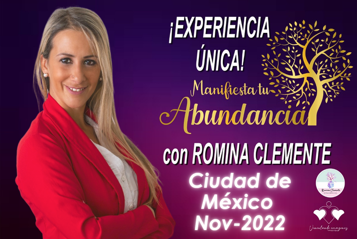 MANIFIESTA TU ABUNDANCIA - Con Romina Clemente - PRESENCIAL