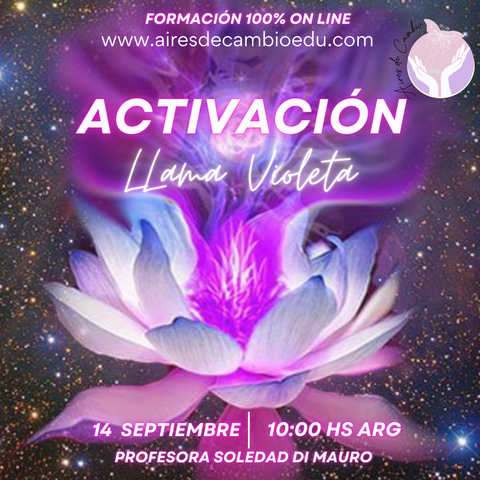 FORMACIÓN ACTIVACIÓN LLAMA VIOLETA