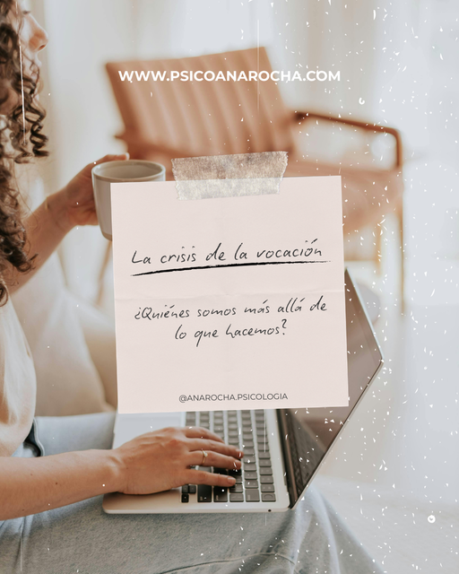 La crisis de la vocación