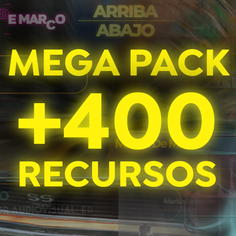 MEGA PACK (+400 RECURSOS)