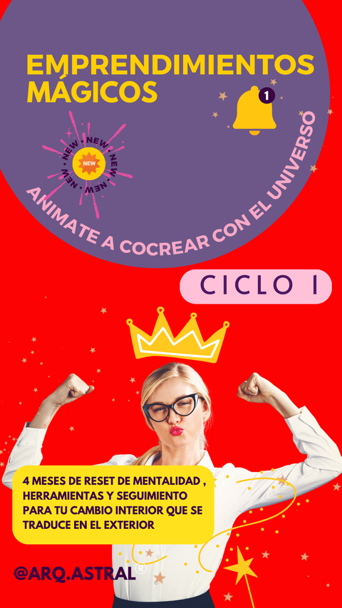 EMPRENDIMIENTOS MAGICOS NIVEL 1 - MES FUEGO
