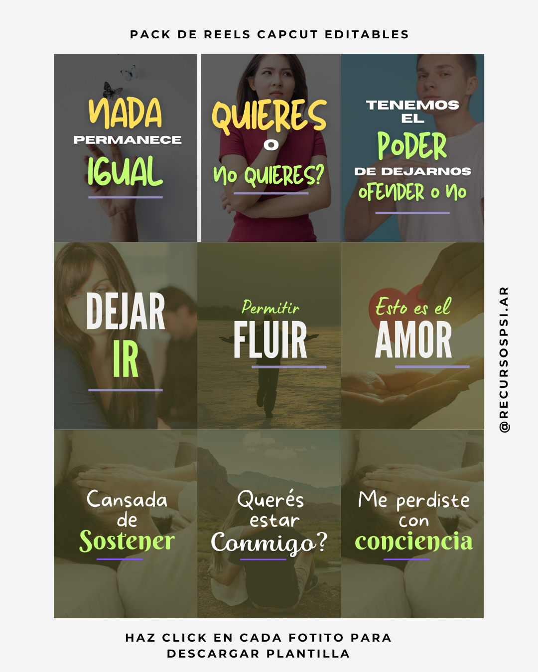 Pack Capcut para Reels