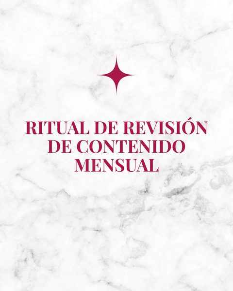 Ritual de Revisión de Contenido