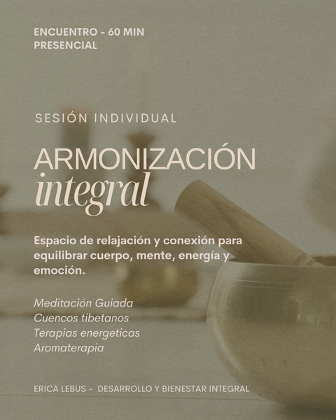 Sesión Armonización Integral