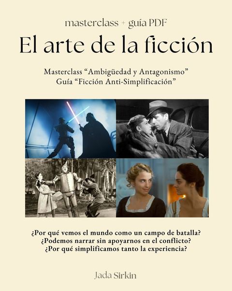 El arte de la ficción (Masterclass + Guía PDF)