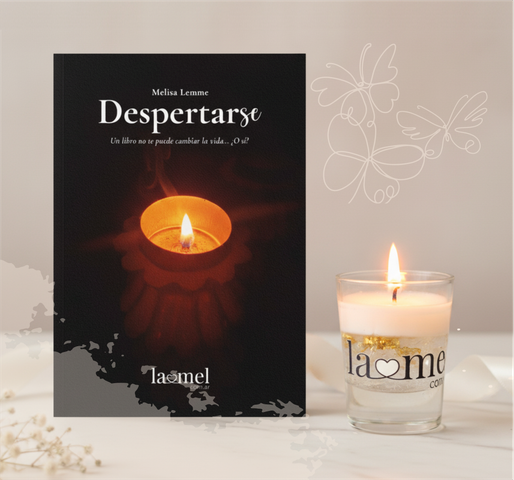 Libro impreso + Velita meditadora