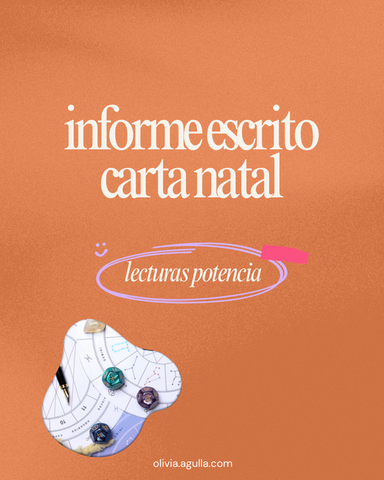 Informe escrito y grabado de carta natal y revolución solar 