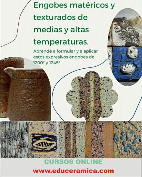 Curso de Engobes de Altas Temperaturas