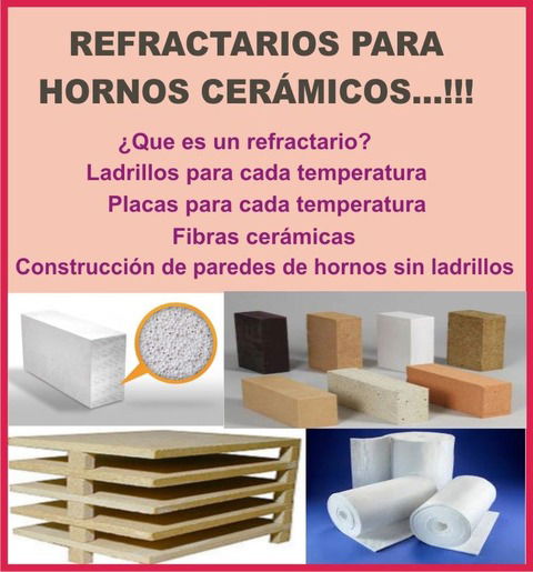 Refractarios para hornos cerámicos