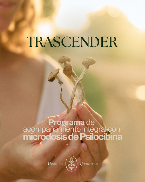 Trascender · Microdosis de Psilocibina