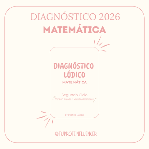 Diagnóstico de Matemática 2026