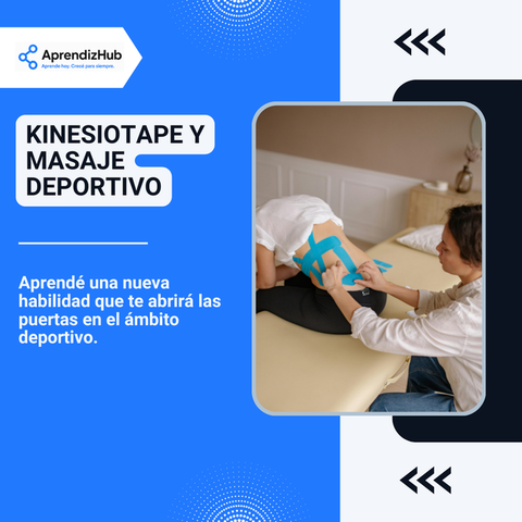 Cómo combinar masaje deportivo + kinesiotape para acelerar la recuperación