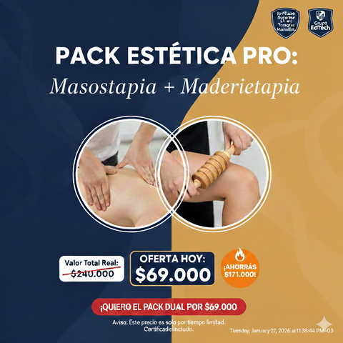 Masoterapia + Maderoterapia
