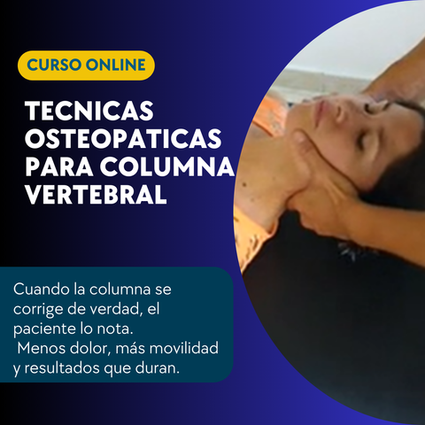 Tecnicas osteopáticas para columna vertebral
