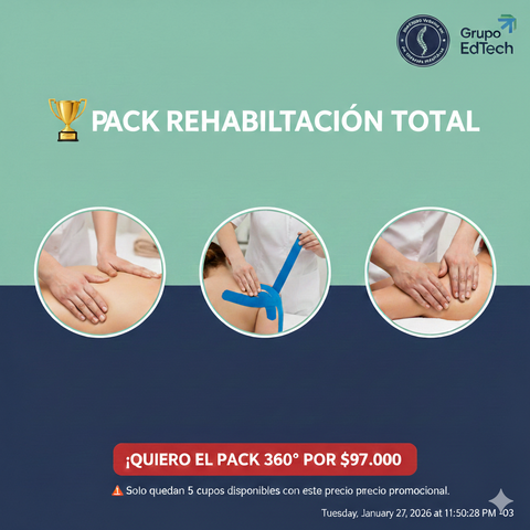 Quiromasaje + Kinesiotape + Masoterapia