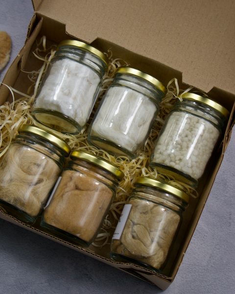 KIT MIX DE FIBRAS PARA FIELTRO