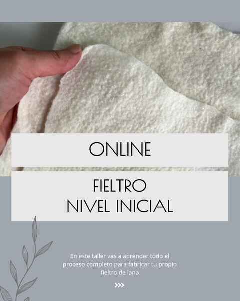 PRE-VENTA / TALLER DE FIELTRO INICIAL